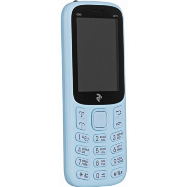 Фото - Мобильный телефон 2E E240 2019 Dual Sim City Blue