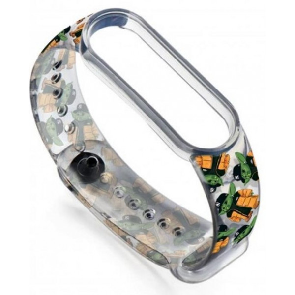 Фото - Ремінець для фітнес-браслету Armorstandart for Xiaomi Mi Band 6/5 Transparent (ARM59267)