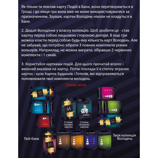 Фото - Настольная игра (12+) Strateg "Mono", укр (30810)