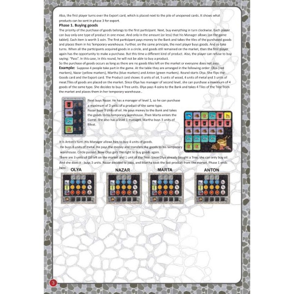 Фото - Настольная игра (8+) Strateg BusinessMen, укр (30515)