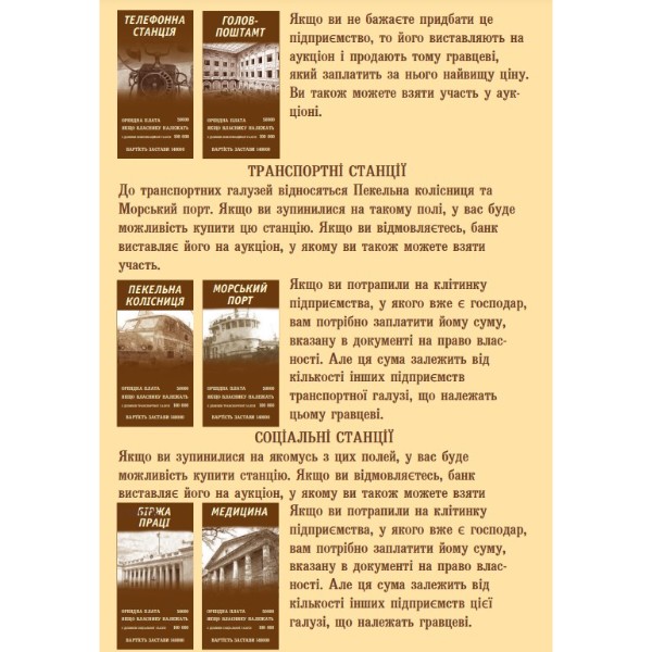 Фото - Настільна гра (8 +) Strateg Монополія по-Одеськи (30318)