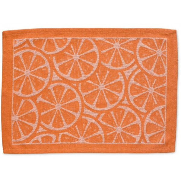 Фото - Серветка для сервірування Kela Citrus 35x50 см Orange (12463)