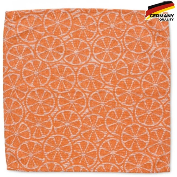 Фото - Серветка для сервірування Kela Citrus 40x40 см Orange (12465)