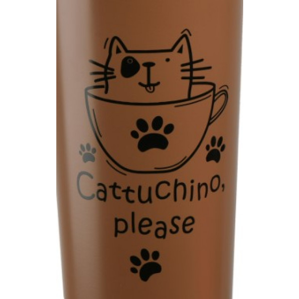 Фото - Термокружка Ardesto Coffee Time Cat 450 мл (AR2645DMM)