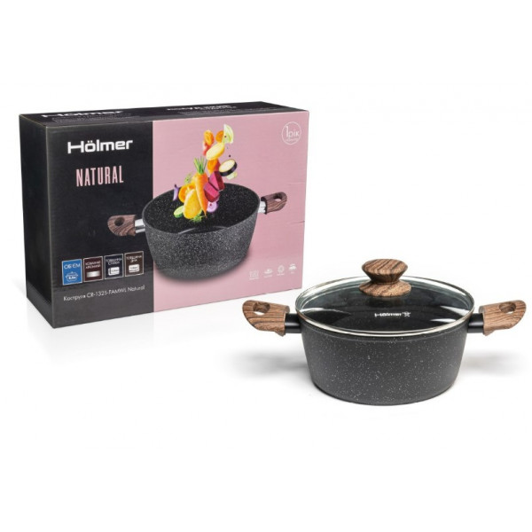 Фото - Каструля Holmer CR-1325-FAMWL Natural