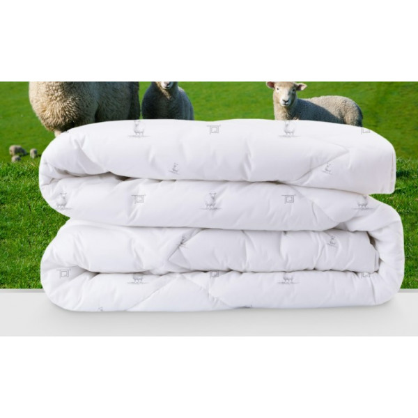 Фото - Ковдра зимова двоспальна євро ТЕП Membrana Print Pure Wool 200х210 см (1-02582_00000)