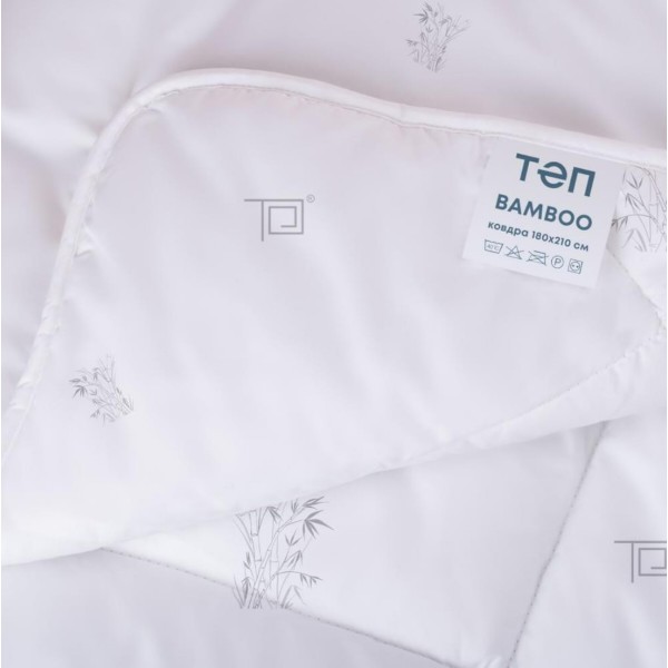 Фото - Ковдра літня двоспальна ТЕП Природа Membrana Print Bamboo Summer Line 180х210 см (1-03999_00000)