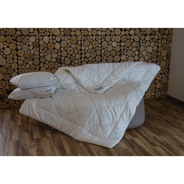 Фото - Ковдра зимова полуторна Billerbeck вовняна Корона 140х205 (0101-30/01)