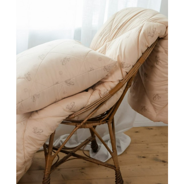 Фото - Ковдра всесезонна полуторна ТЕП Dream Collection Wool 140х210 см (1-02556_00000)