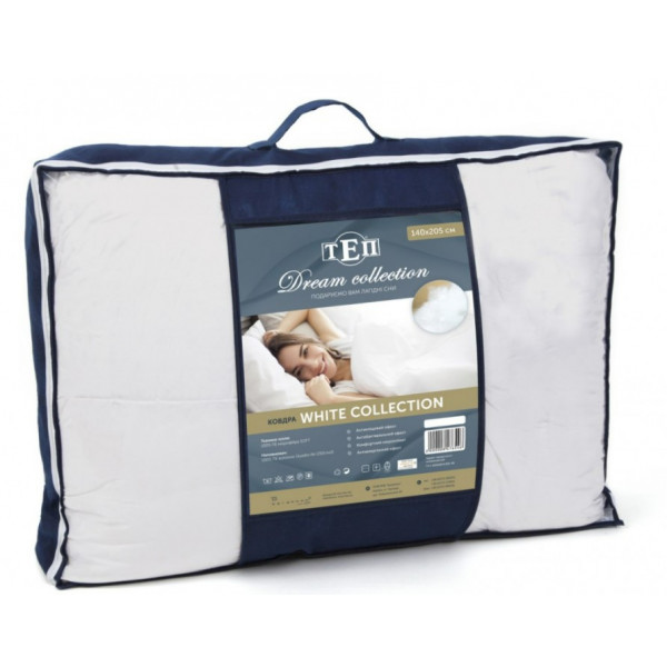 Фото - Ковдра всесезонна полуторна ТЕП White Comfort 140х205 см (1-02565_00000)