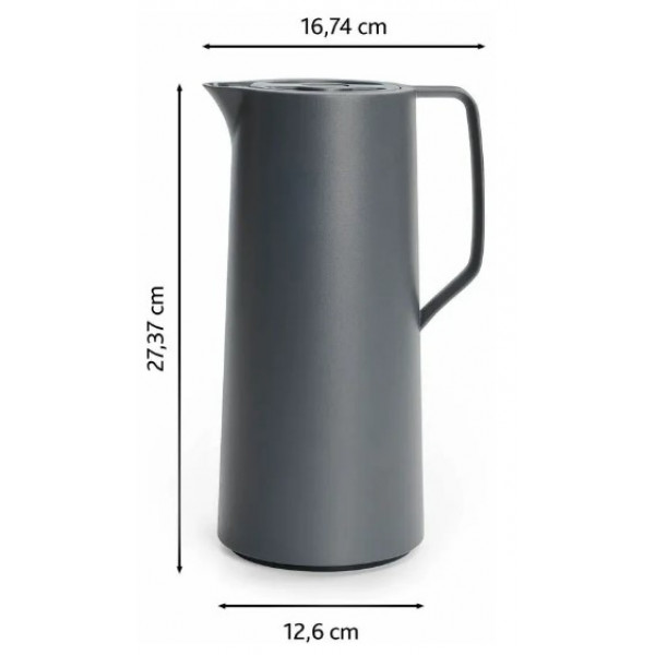 Фото - Термокувшин Tefal N4170110 MOTIVA 1,0 л антрацит