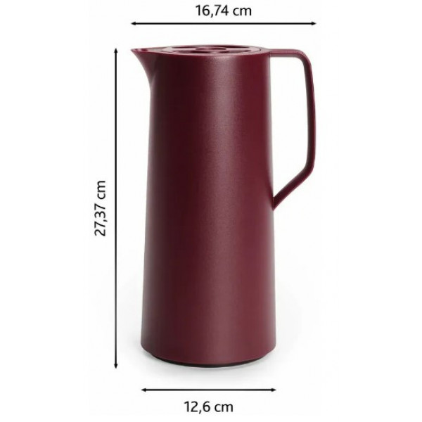 Фото - Термокувшин Tefal N4170210 MOTIVA 1,0 л бордо