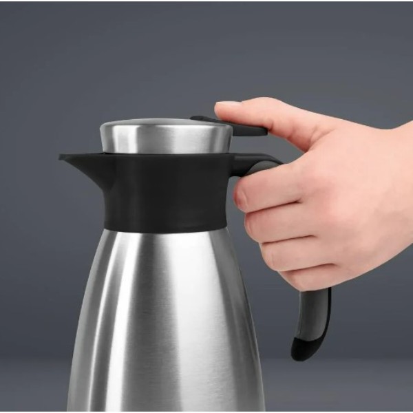 Фото - Термокувшин Tefal K3043114  Soft Grip 1,0 л Steel