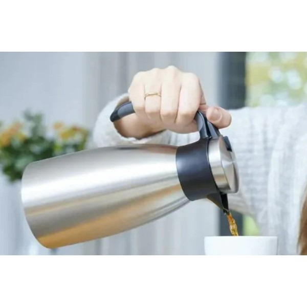 Фото - Термокувшин Tefal K3043114  Soft Grip 1,0 л Steel