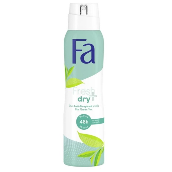 Фото - Дезодорант аерозольний Fa Fresh+Dry з ароматом зеленого чаю 150 мл