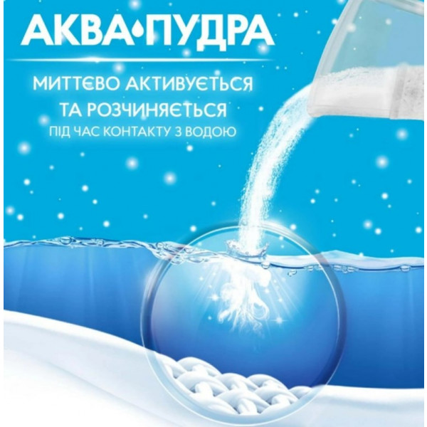 Фото - Пральний порошок Gala Аква-Пудра Французький аромат 1,8кг