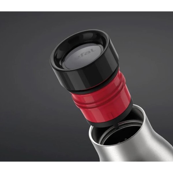 Фото - Термопляшка Tefal N3110510 BLUDROP 0,5 л soft touch графит