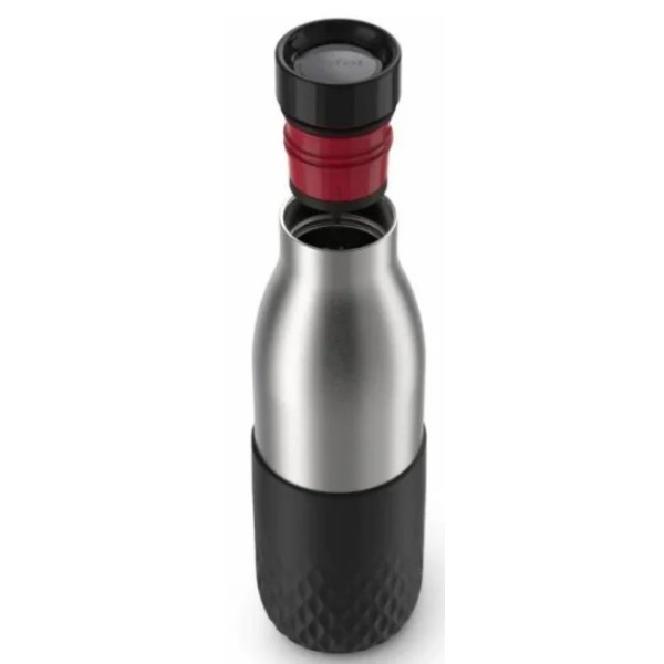 Фото - Термопляшка Tefal N3110510 BLUDROP 0,5 л soft touch графит