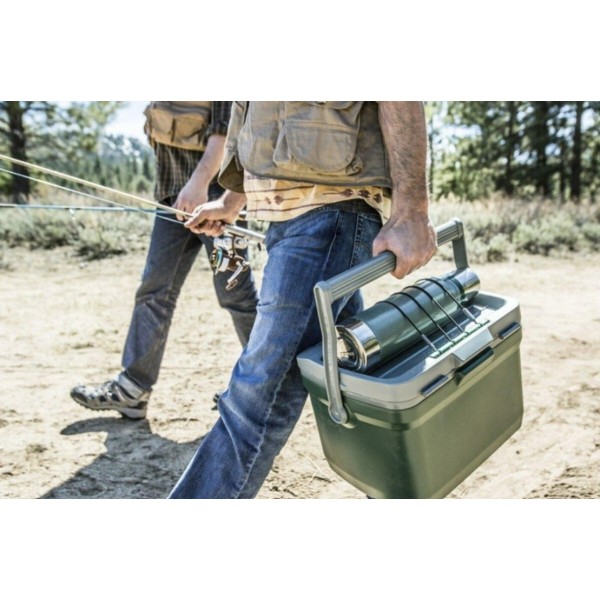 Фото - Термос Stanley Legendary Classic Hammertone Green 1 л (10-08266-001)