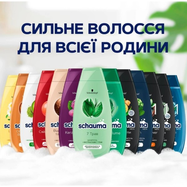 Фото - Шампунь чоловічий Schauma Sports Power 750мл