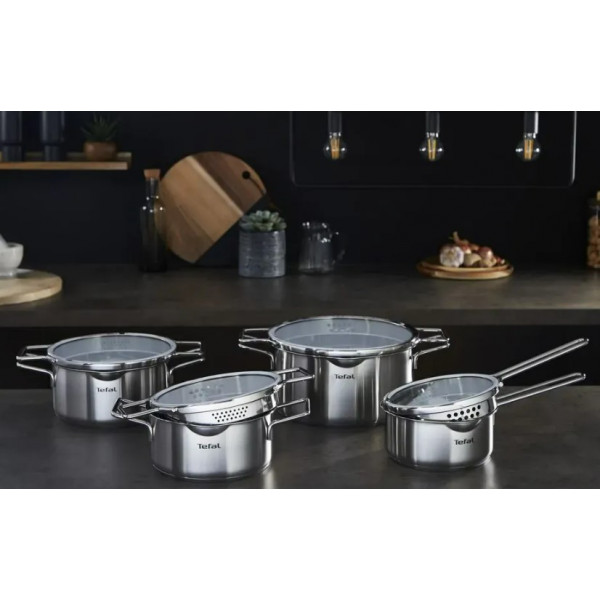 Фото - Набір посуду Tefal H852SA56  Nordica 10 пр