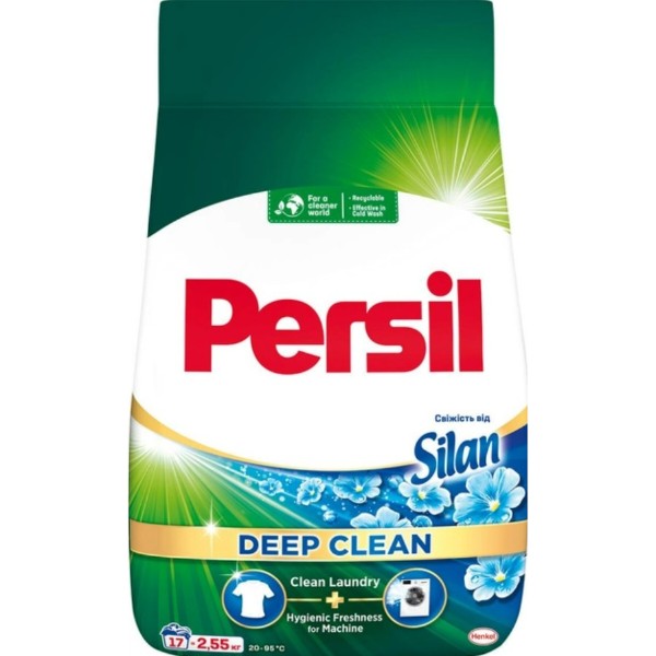 Фото - Стиральный порошок Persil авт. Свежесть от Силан 2,55 кг, 17 циклов