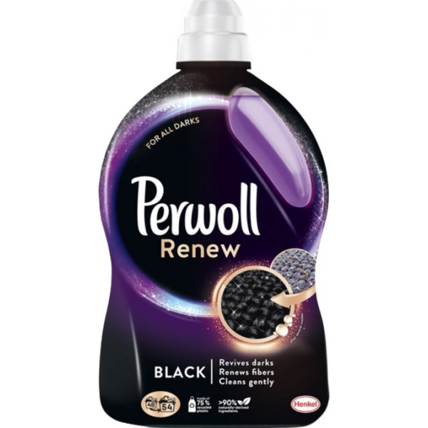 Фото - Засіб для делікатного прання Perwoll для темних та чорних речей 2970мл