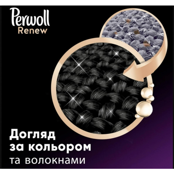 Фото - Засіб для делікатного прання Perwoll для темних та чорних речей 2970мл