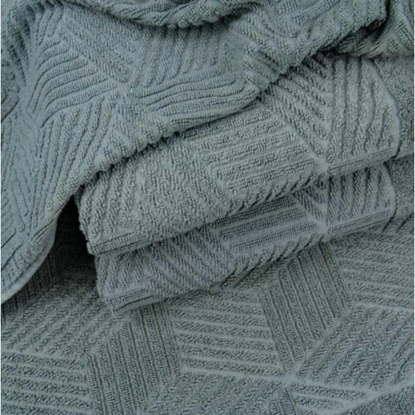 Фото - Полотенце для рук GM Textile Уэльс темно-мятный махровый 40х70