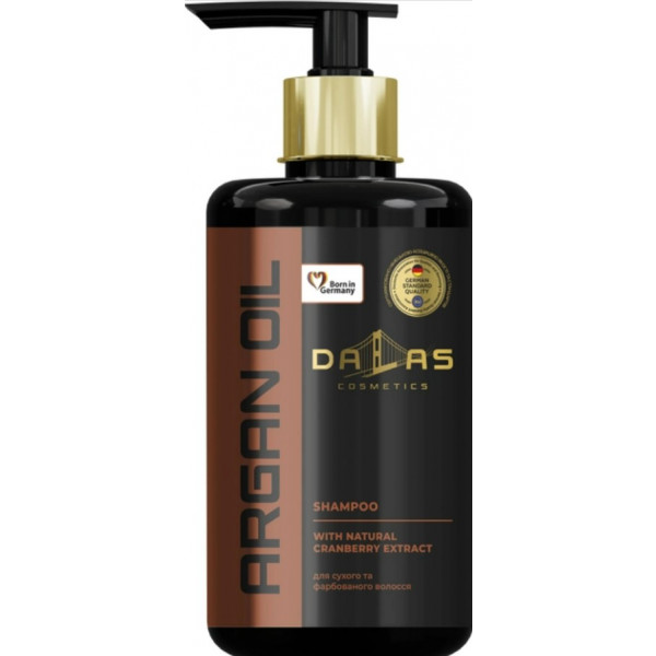 Фото - Шампунь женский DALAS Argan oil с натур.экстрактом клюквы и аргановым маслом 1000 г Фото - Шампунь женский DALAS Argan oil с натур.экстрактом клюквы и аргановым маслом 1000 г