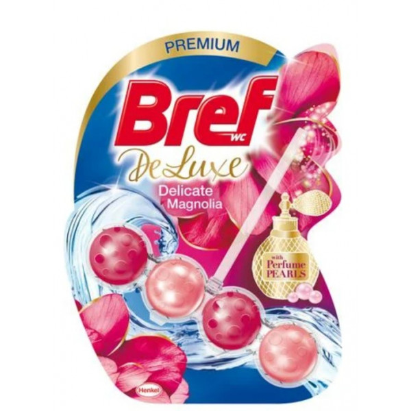 Фото - Туалетный блок Bref Делюкс Изящная магнолия 50г