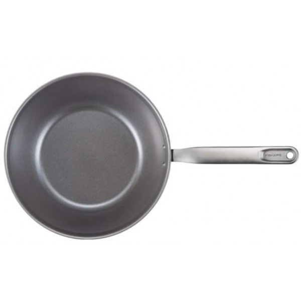 Фото - Сковорода ВОК Fiskars Wok All Steel 28 см (1064747)