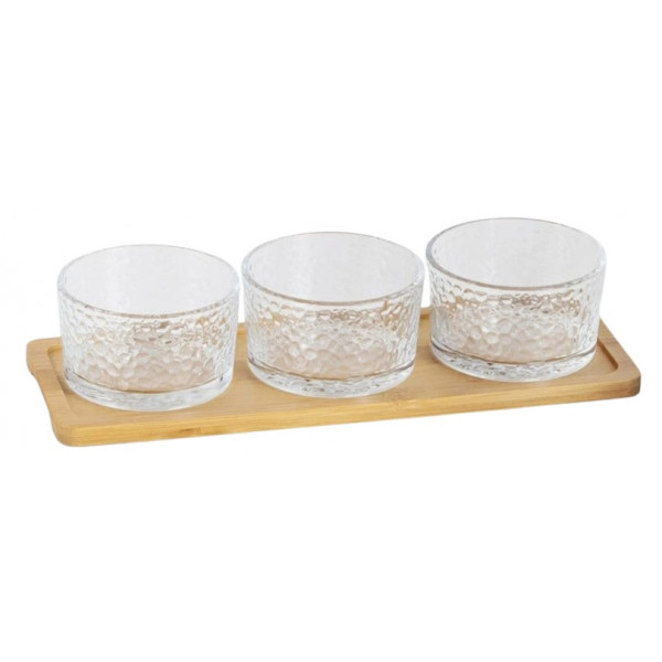 Фото - Набір салатників Viva Bamboo 3х200 мл (R/4)