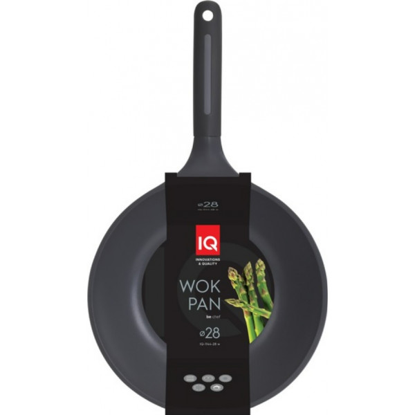 Фото - Сковорода ВОК IQ Be Chef 28 см б/кришки (IQ-1144-28 w)