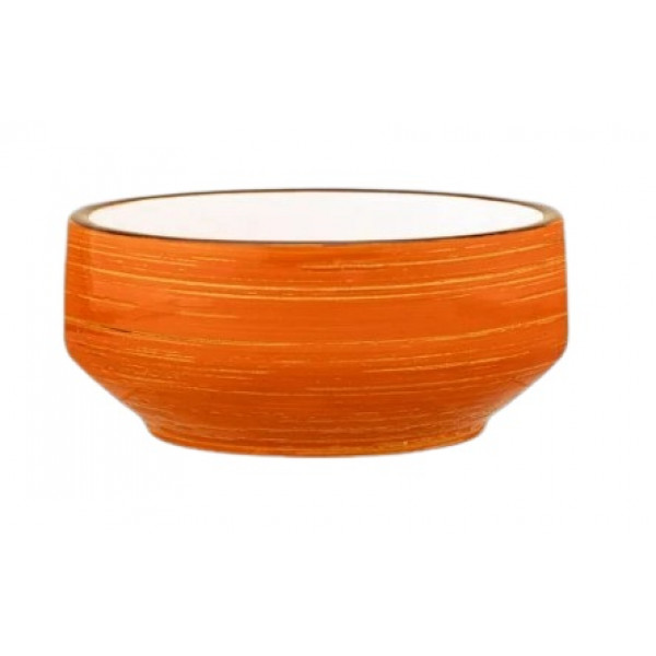 Фото - Бульйонниця Wilmax Spiral Orange 12.5 см 400 мл (WL-669338 / A)