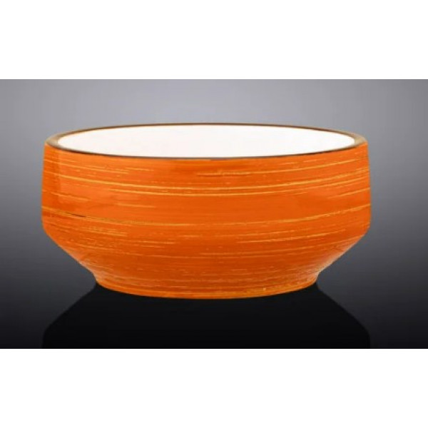 Фото - Бульйонниця Wilmax Spiral Orange 12.5 см 400 мл (WL-669338 / A)