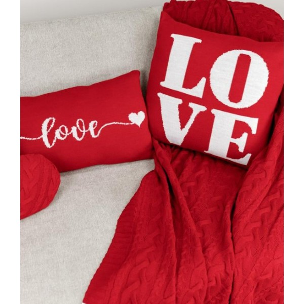 Фото - Подушка декоративная Прованс LOVE 30х45 см (033027)