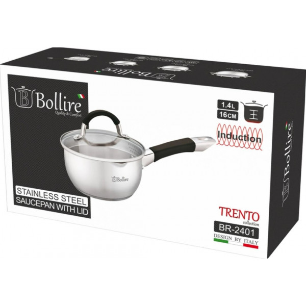 Фото - Ківш Bollire BR-2401 Trento 1.4 л 16 см