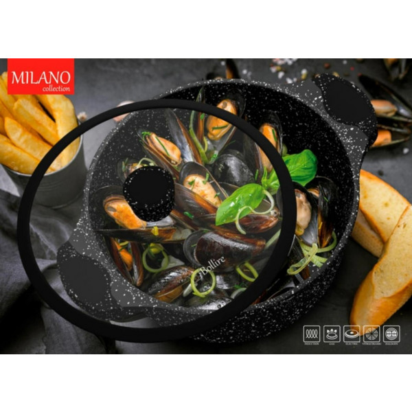 Фото - Кришка для посуду Bollire BR-1123 MILANO 24 см