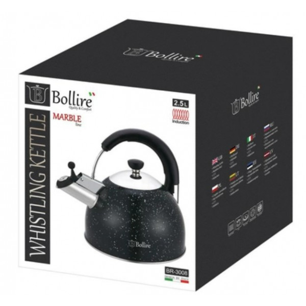 Фото - Чайник металлический Bollire BR-3008 2.5 л