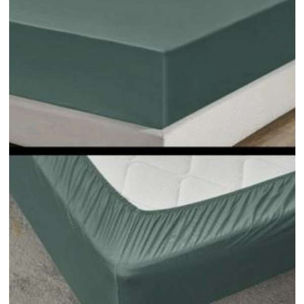 Фото - Простынь двуспальная Ardesto Mix&Match 180x200+30 см (ART1820FSE)