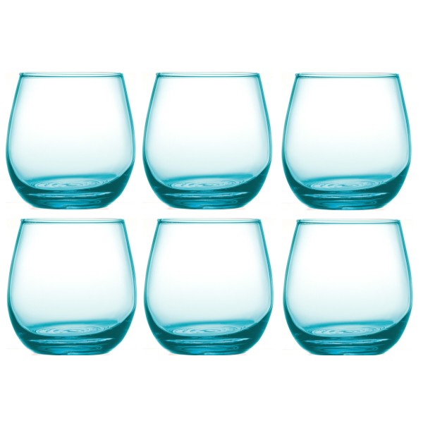 Фото - Набор стаканов Luminarc Maine Sky Blue 6х320 мл (V4588)