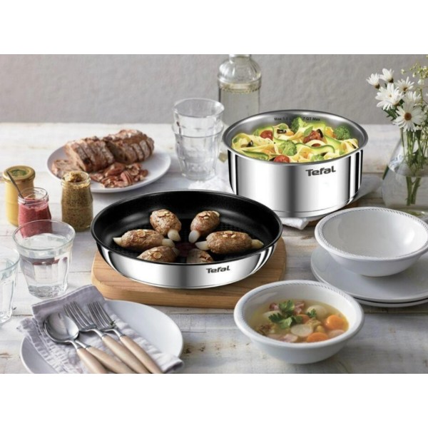 Фото - Набір посуду зі знімною ручкою Tefal L897SM74 Ingenio Emotion 22 пр