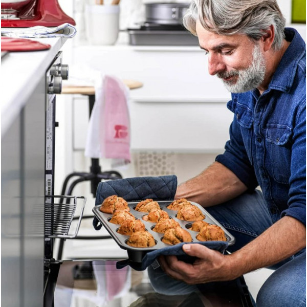 Фото - Форма для приготовления KitchenAid 41х28х4 см 12 шт. (CC003296-001)