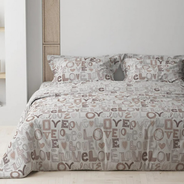 Фото - Комплект постільної білизни ТЕП Happy Sleep Нотатки кохання (2-03797_28947)