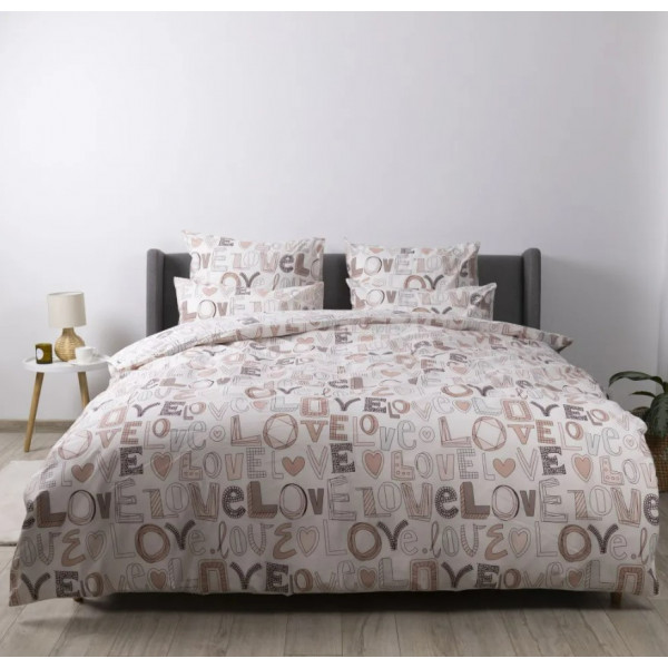 Фото - Комплект постільної білизни ТЕП Happy Sleep Нотатки кохання (2-03796_28946)
