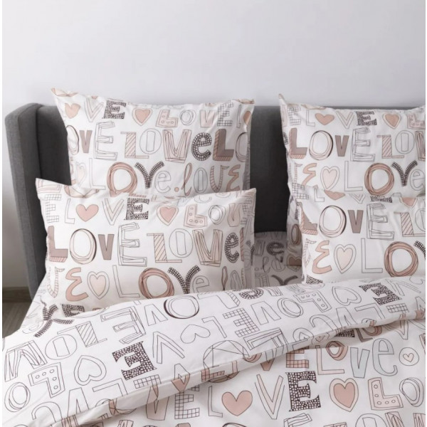 Фото - Комплект постільної білизни ТЕП Нотатки кохання (2-00881_28940)