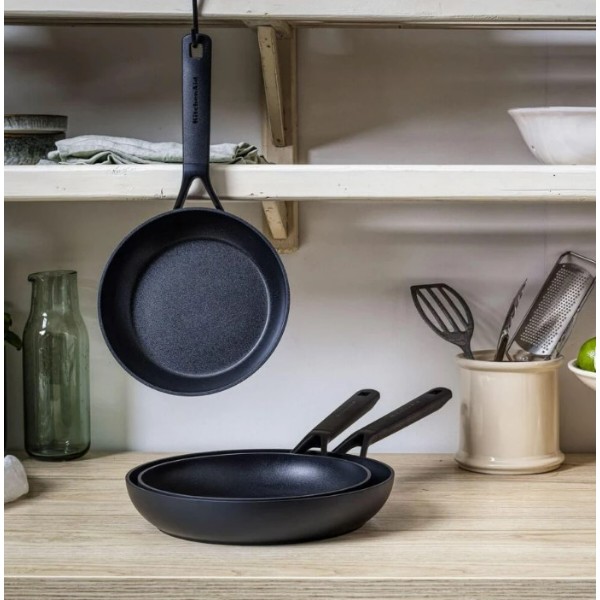 Фото - Сковорода універсальна KitchenAid CFA 28 см (CC003293-001)