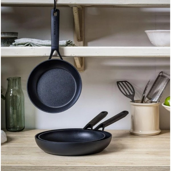 Фото - Набор сковород KitchenAid CFA 20+24+28 см (CC003570-001)