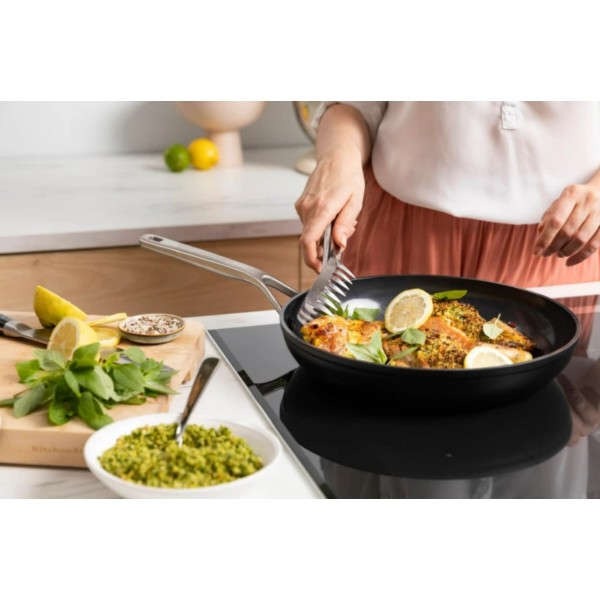 Фото - Сковорода універсальна KitchenAid FHA 30 см (CC005695-001)
